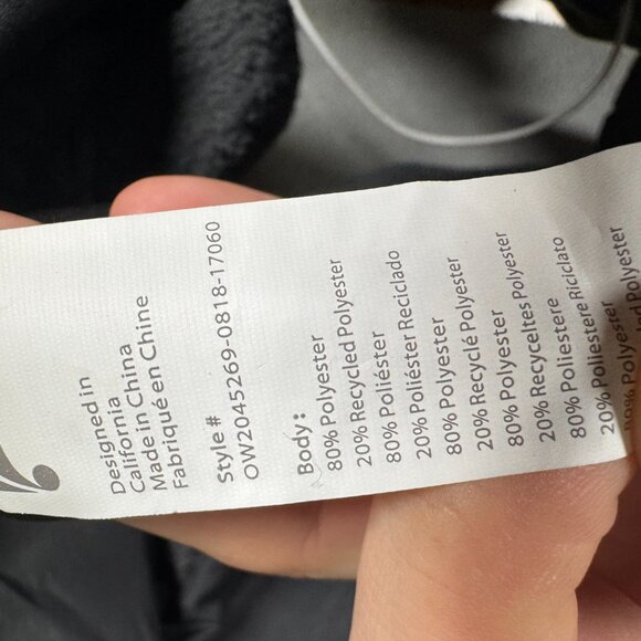 Fabletics Coat Womens Size XL Gray Lennon Fleece Relaxed Fit Cozy Pockets NEW - Picture 10 of 11